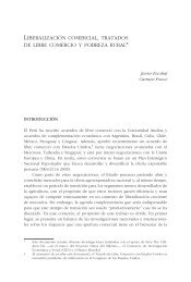 liberalización comercial , tratados de libre comercio y pobreza rural