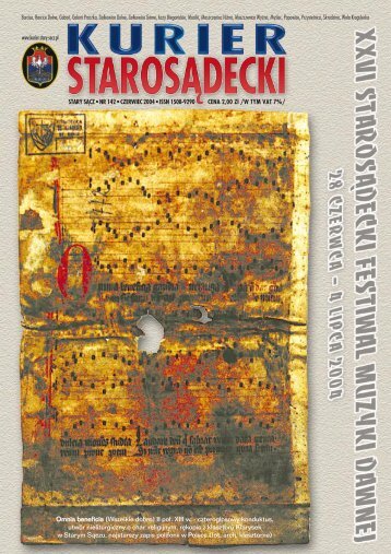 nr 142 czerwiec 2004 - Kurier StarosÄdecki