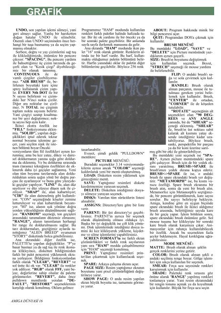 Amiga Dunyasi - Sayi 23 (Nisan 1992).pdf - Retro Dergi