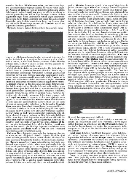 Amiga Dunyasi - Sayi 23 (Nisan 1992).pdf - Retro Dergi