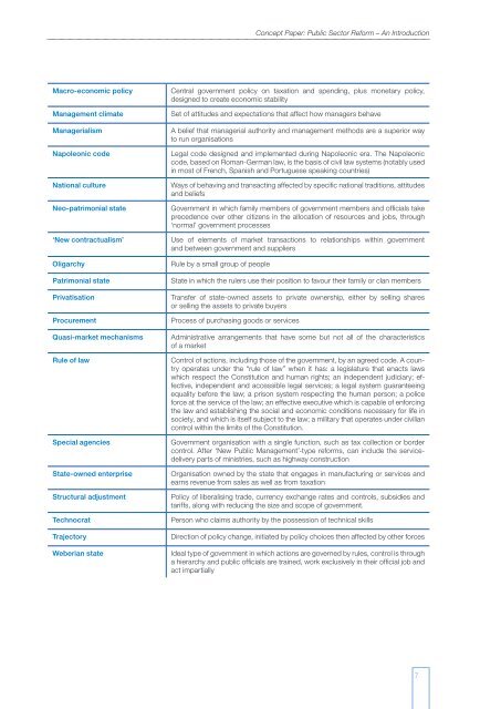 Public Sector Reform - Norman Flynn's