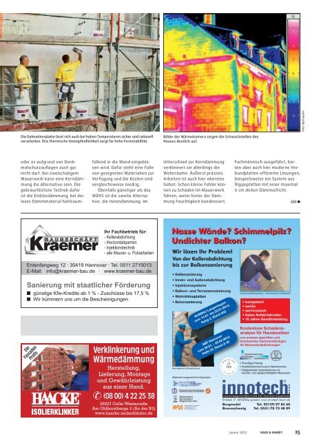 Das Hausbesitzer-Magazin WOHNEN: Neuer Komfort für alte ...