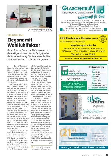 Das Hausbesitzer-Magazin WOHNEN: Neuer Komfort für alte ...