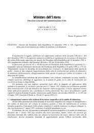 Circolare ministero interno 1_1997 - Avvocato di strada