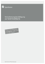 Naspa-MasterCard Gold Versicherungsbedingungen