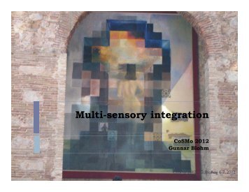 Multi-sensory integration - Bayesian Behavior Lab