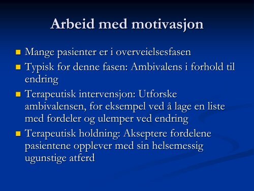 Fysisk aktivitet og mental helse