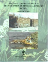 CBD First National Report - India - National Biodiversity Authority