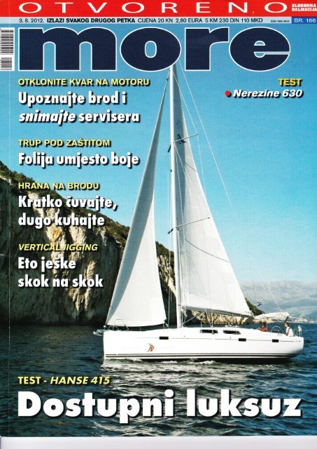 rffirtteffi$ - Hanse Yachts Croatia