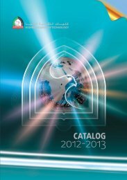 HCT Catalog 2012-2013 - Higher Colleges of Technology