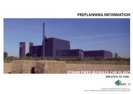 straw fired biomass chp plant preplanning information - Organic Power