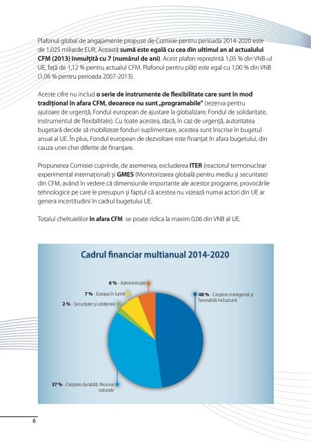 Cadrul Financiar Multianual 2014-2020 - Fonduri Structurale