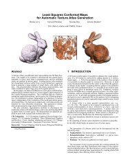 Least Squares Conformal Maps for Automatic Texture ... - alice - Loria