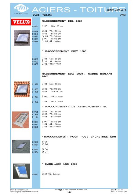 Catalogue Toiture et Métaux - Cfm