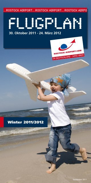 Winterflugplan 2011/2012 - Flughafen Rostock-Laage