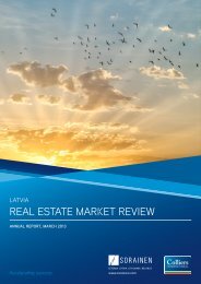 REAL ESTATE MARKET REVIEW - Colliers