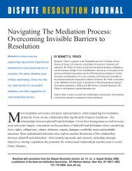 Navigating the Mediation Process PDF - Mediate.com