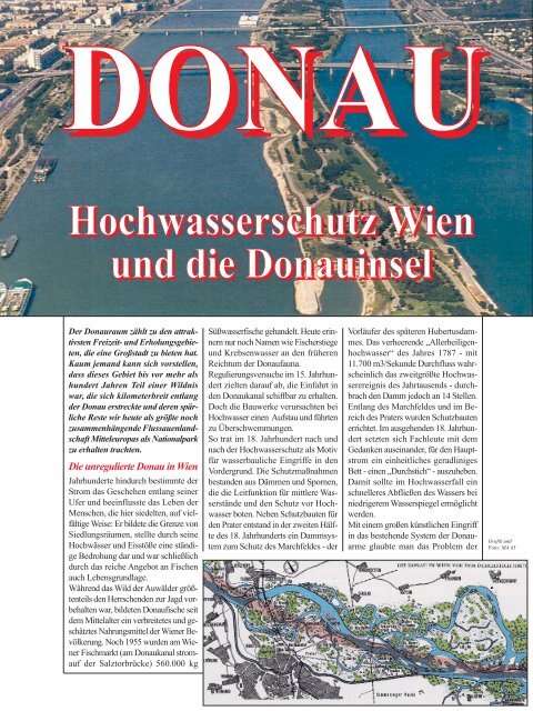 Hochwasserschutz Wien und die Donauinsel - pro umwelt