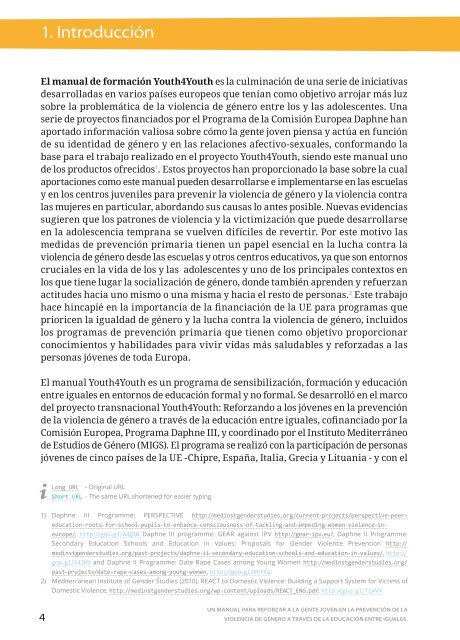 Un manual para reforzar a la gente joven en la prevención de la ...