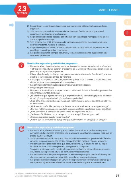 Un manual para reforzar a la gente joven en la prevención de la ...