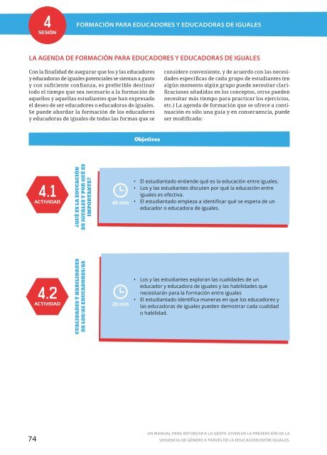 Un manual para reforzar a la gente joven en la prevención de la ...