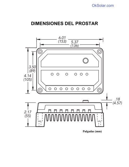 Prostar Solar controller - OkSolar.com