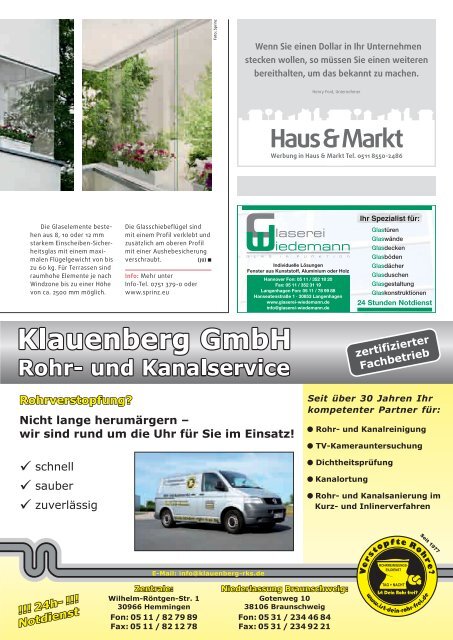 Immobilie - Haus und Markt