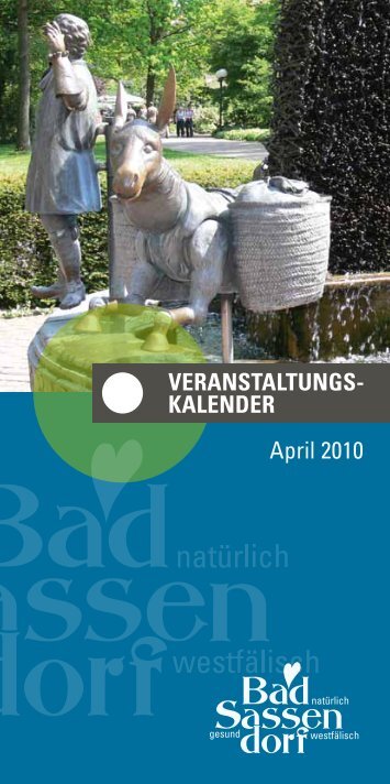 Veranstaltungskalender april 2010 - Tagungs- und ...