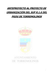 anteproyecto al proyecto de urbanización del sup r.1.6 del pgou de ...