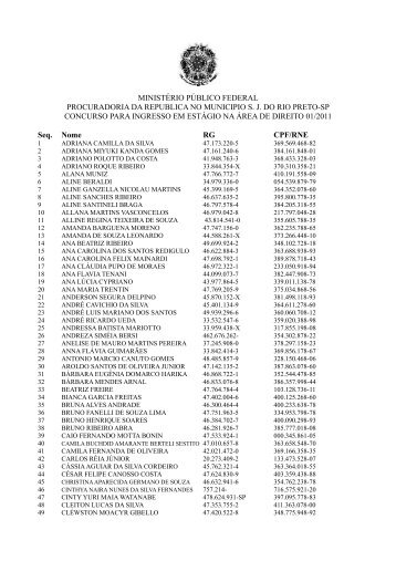 ministÃƒÂ©rio pÃƒÂºblico federal procuradoria da republica no municipio sj ...