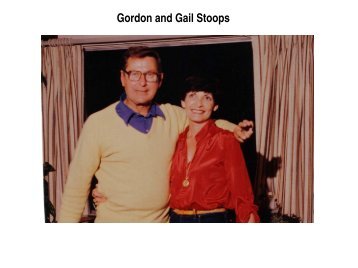 Gordon and Gail Stoops