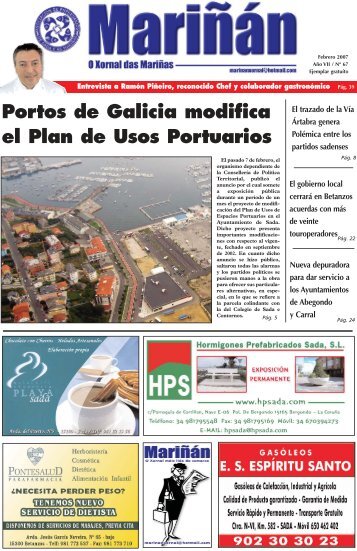 Xornal Mariñán Febreiro 2007 (PDF, 7.4 Mb) - Asociación de ...