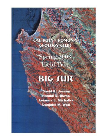 Big Sur (.pdf file) - Cal Poly Pomona