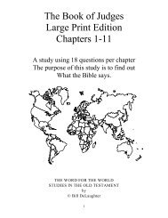 Chapters 1-11 - word4world.com