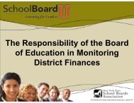 Fiscal Oversight Module 4 - New York State School Boards ...
