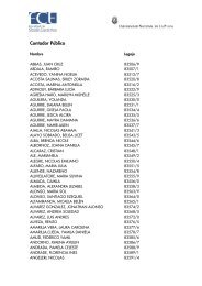 NÃºmeros de legajo 2013 Contador PÃºblico