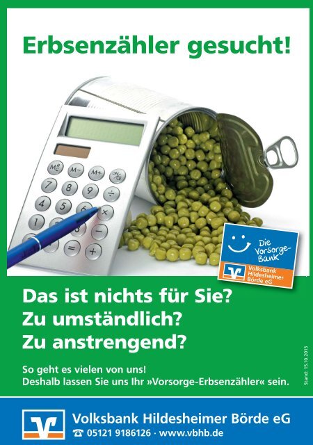 Ausgabe 11/2013 - Wir Ochtersumer