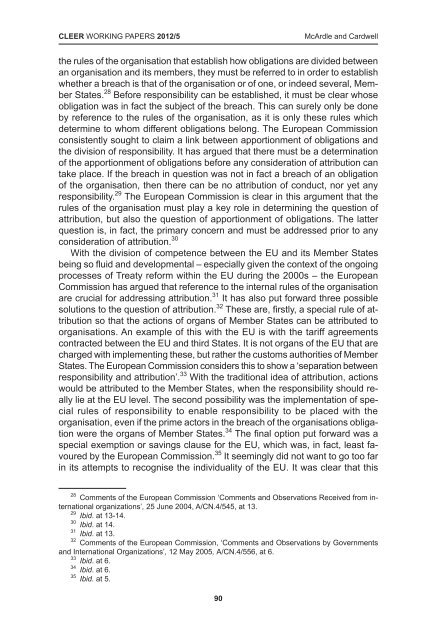 Principles and practices of EU external representation - Asser Institute