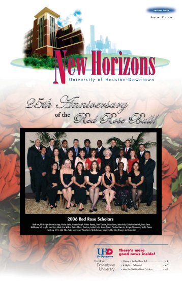 New Horizons - Spring 2006 - the University of Houston-Downtown!