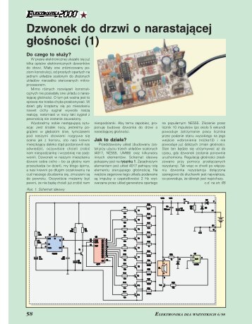 Dzwonek do drzwi o narastającej głośności (1) - Elportal