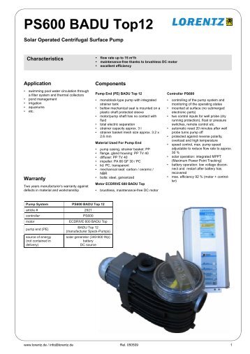 PS600 BADU Top12 - Cyprus Sun Energy