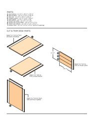 PARTS: CUT & TRIM DESK PARTS - Home Hardware