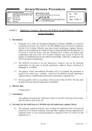 Initial Issue/Variation/Renewal of the MAR-66 Aircraft Maintenance ...