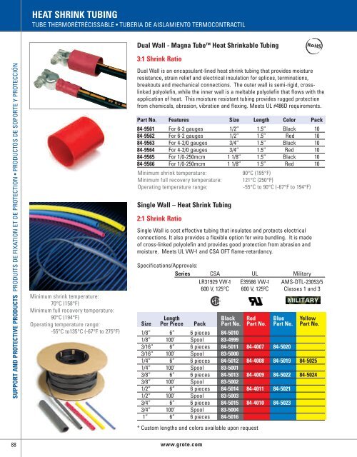 NYLON CABLE TIES - Grote Industries