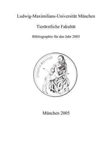 Tieranatomie I (Liebich) - Ludwig-Maximilians-Universität München