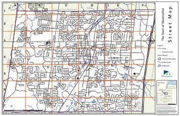 Street Map - Town of Newmarket