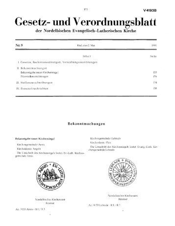 Gesetz- und Verordnungsblatt