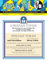 l'Shanah Tovah! Simchat Torah - hewlett-east rockaway jewish centre