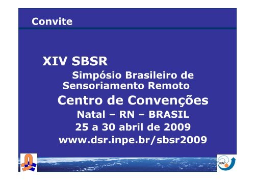 PolÃ­tica de DistribuiÃ§Ã£o de Imagens do INPE e o - INPE/OBT/DGI