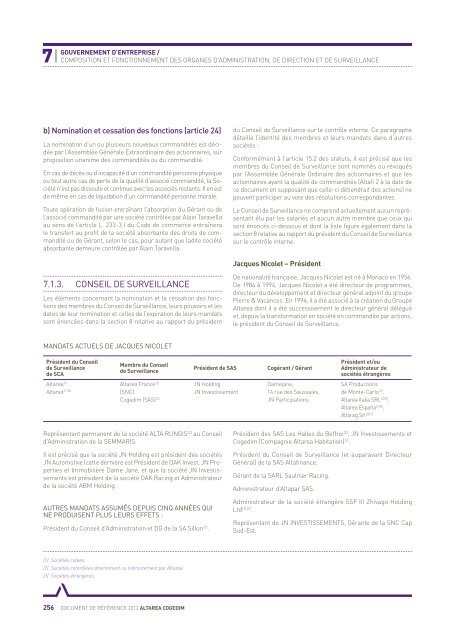 Document de rÃ©fÃ©rence 2012 - Altarea Cogedim